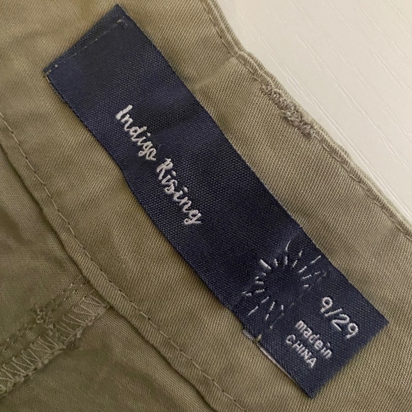 Indigo Rising Women's Tan Wide Leg High Waist Pleated Pants Size 9/29 - Picture 8 of 11